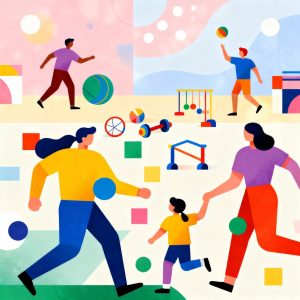 Actividad Familiar: Jugando Juntos por la Salud